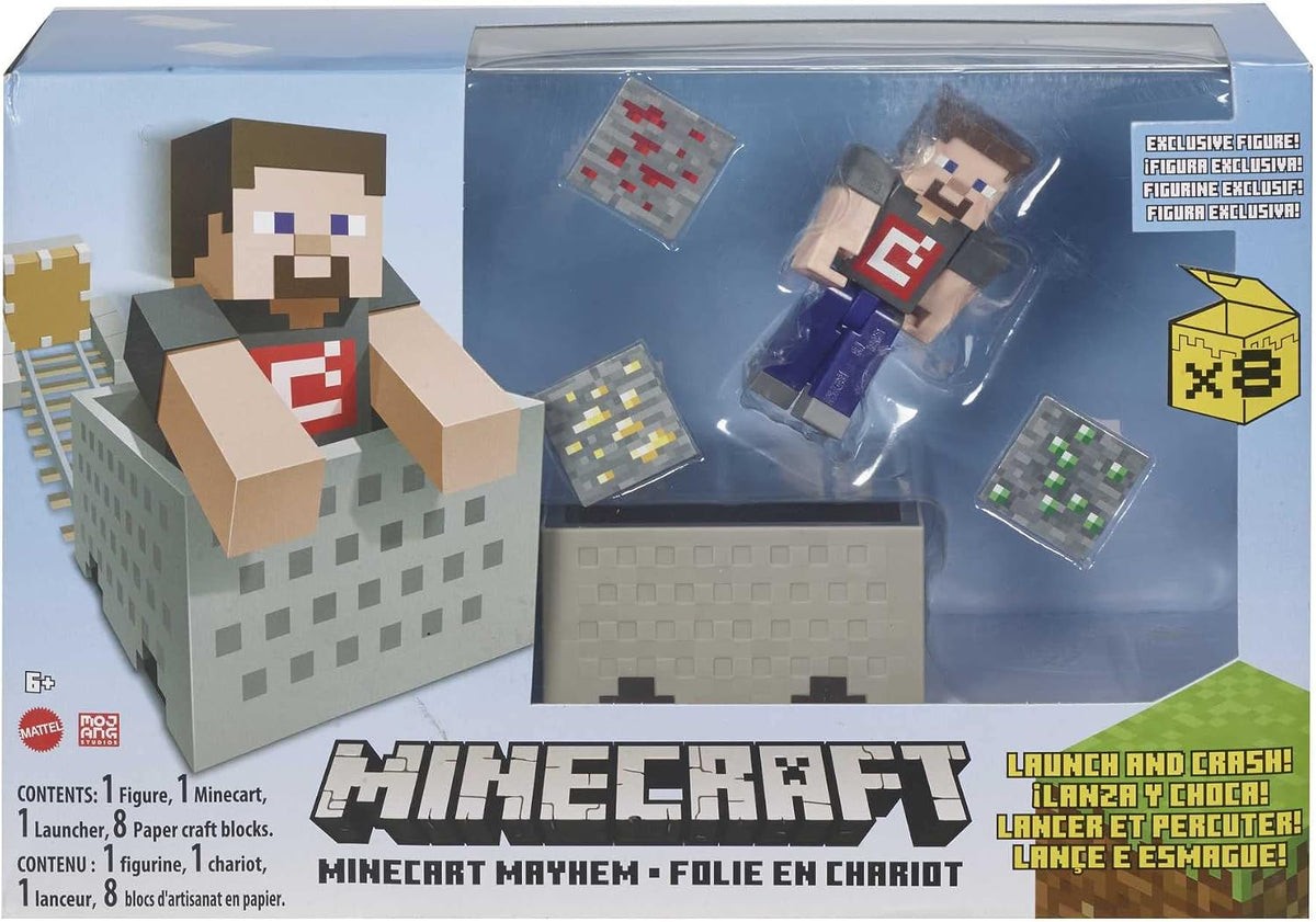 Minecraft Mayhem Playset Figure