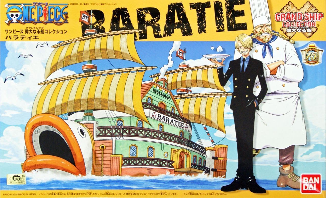 One Piece Grand Ship Coll Baratie Model Kit
