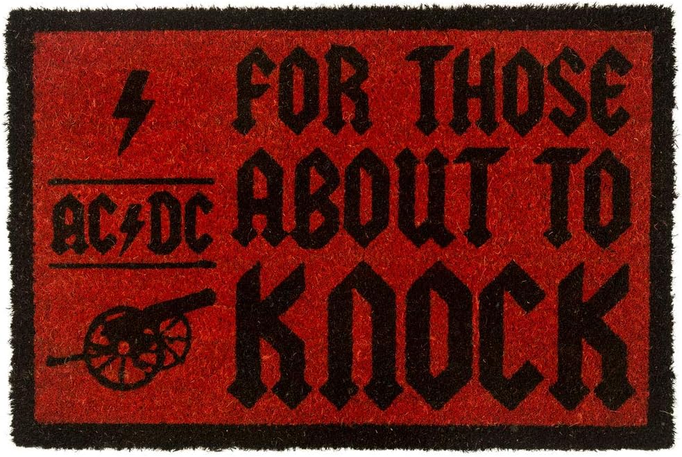 Ac Dc Doormat Zerbino
