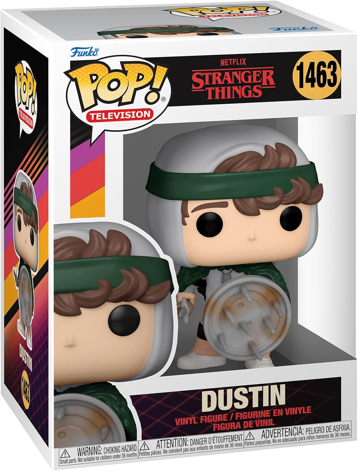 Stranger Things Hunter Dustin With Shield #1463 Pop