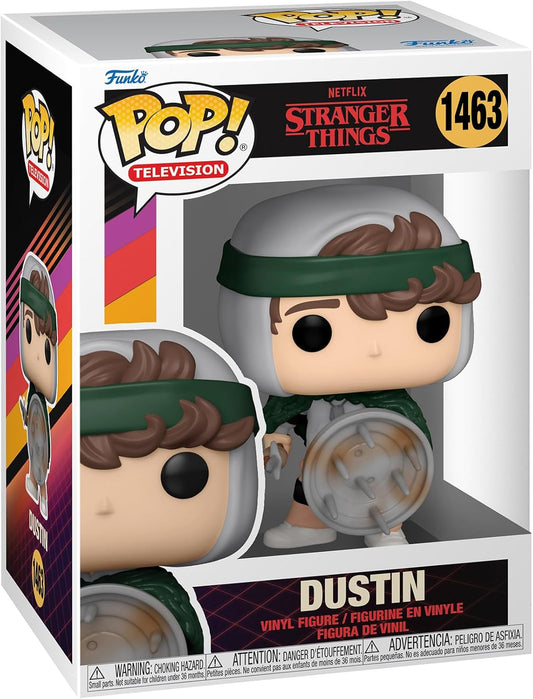 Stranger Things Hunter Dustin With Shield #1463 Pop