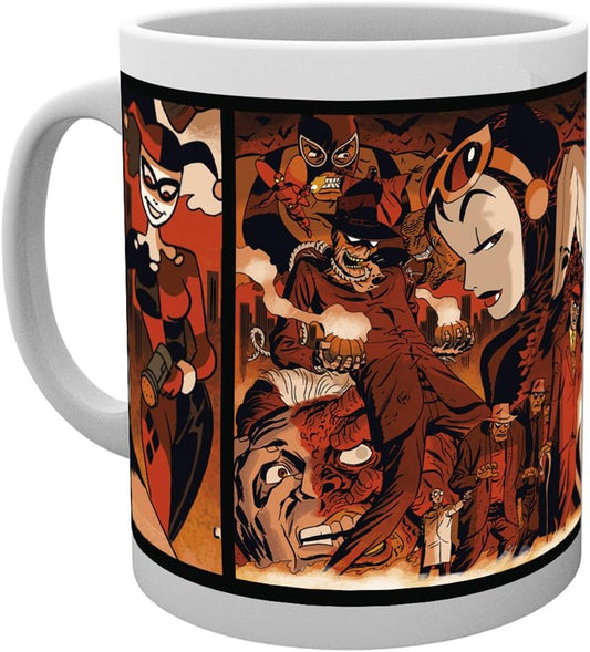 Dc Comics Batman Comics Harley Quinn Villains Tazza Mug