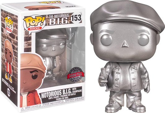 Notorious Big With Champagne Metallic Exclusive Pop