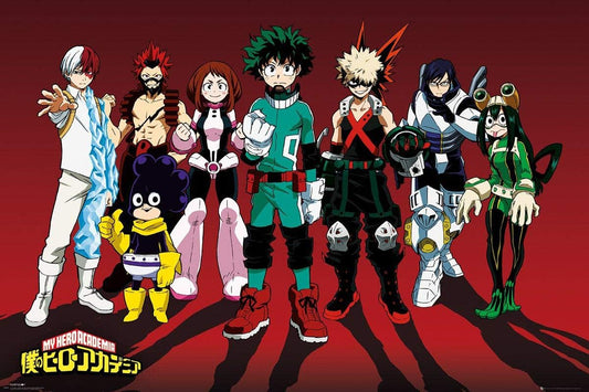 My Hero Academia: Line Up Poster 61 X 91,5 Cm