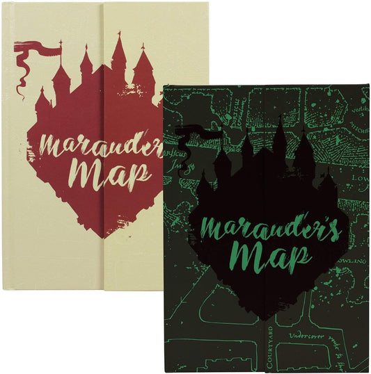 Harry Potter A5 Notebook Marauders Map Copertina Rigida