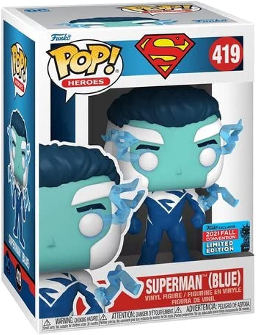 Dc Superman Blue Nycc Fall Pop