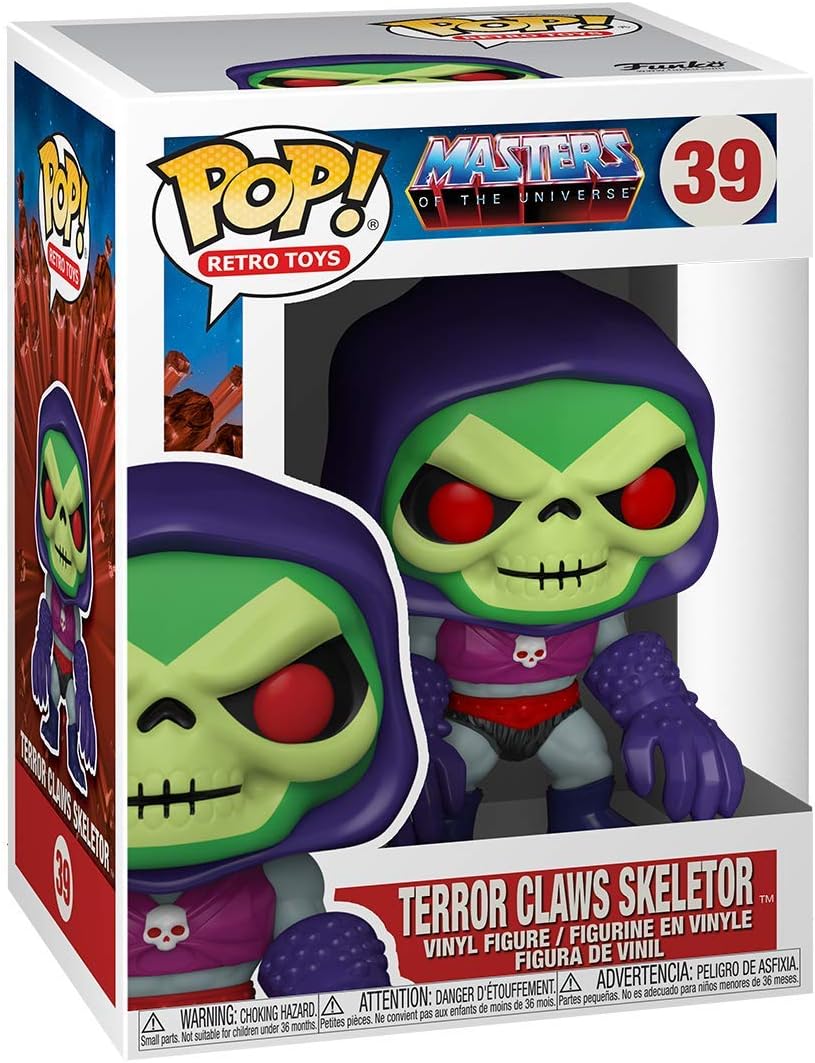Masters Of The Universe Terror Claws Skeletor #39 Pop