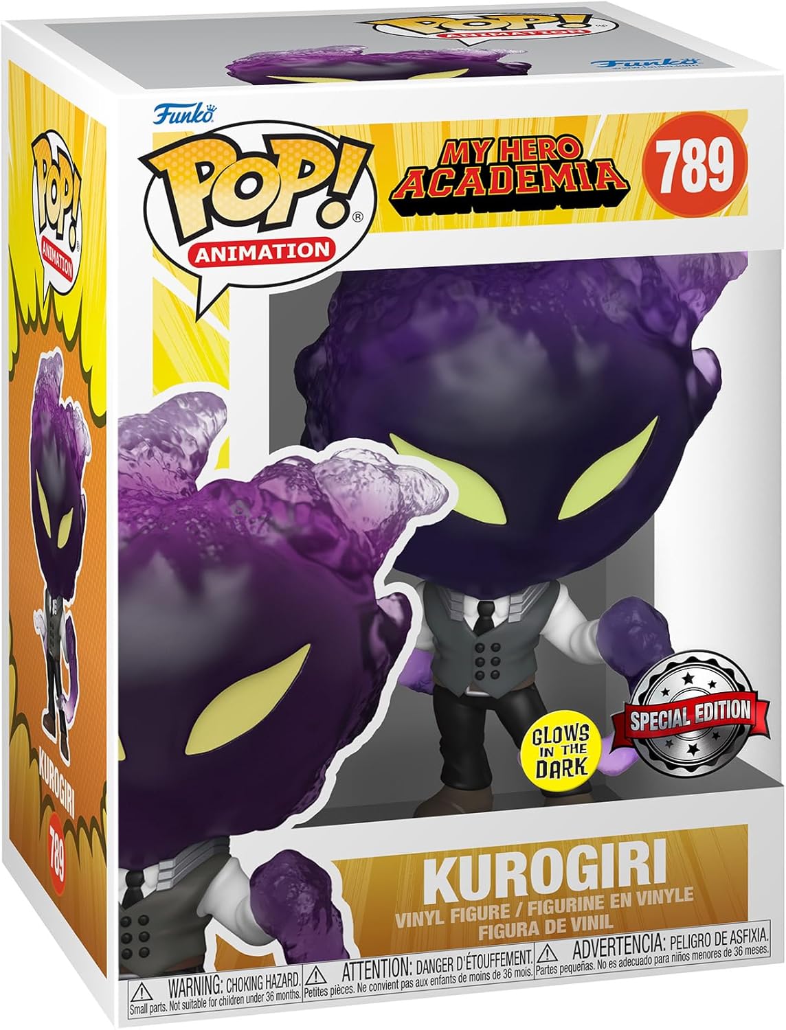 My Hero Academia Kurogiri Glow In The Dark Pop