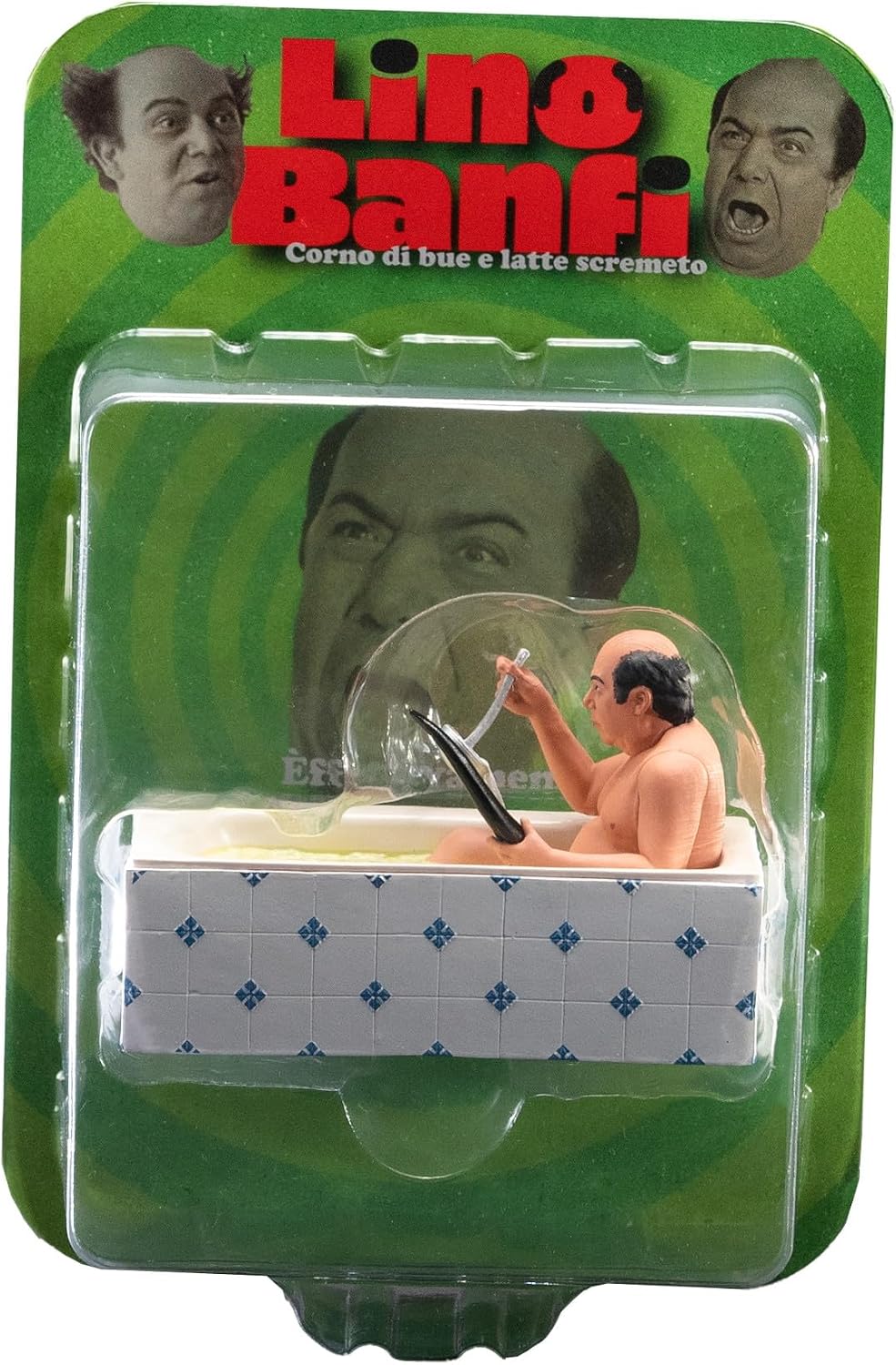 Lino Banfi Occhio Malocchio Corno Di Bue Mini Figure Cinemini