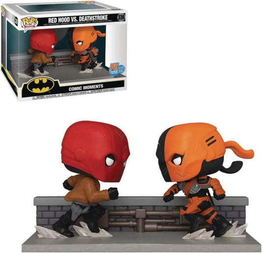 Dc Comics Red Hood Vs Deathstroke Exclusive Comics Moment Pop
