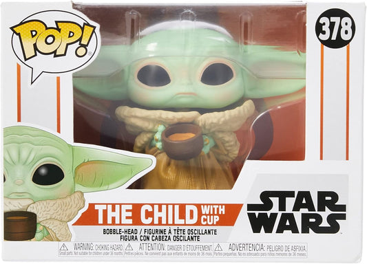 Star Wars The Mandalorian The Child With Cup #378 Pop