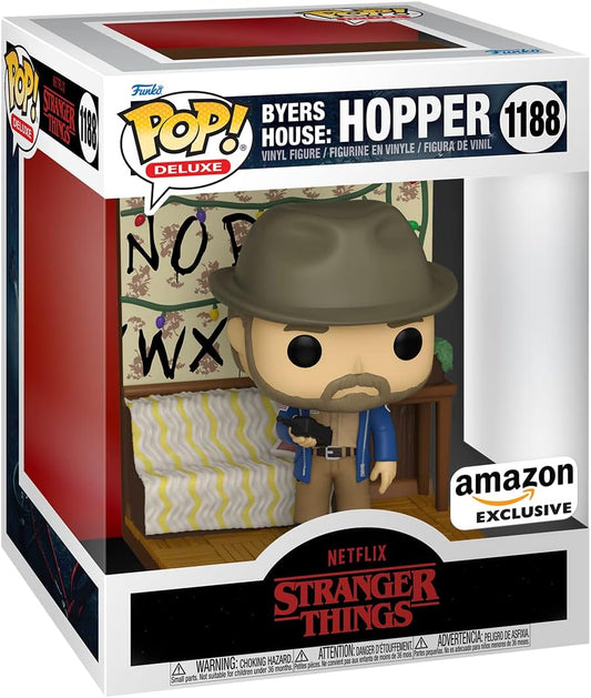 Stranger Things Byers House: Hopper Exclusive #1188 Pop