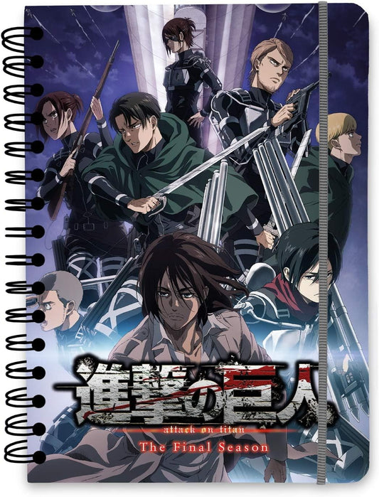 Attack On Titan Quaderno Wiro Notebook A5