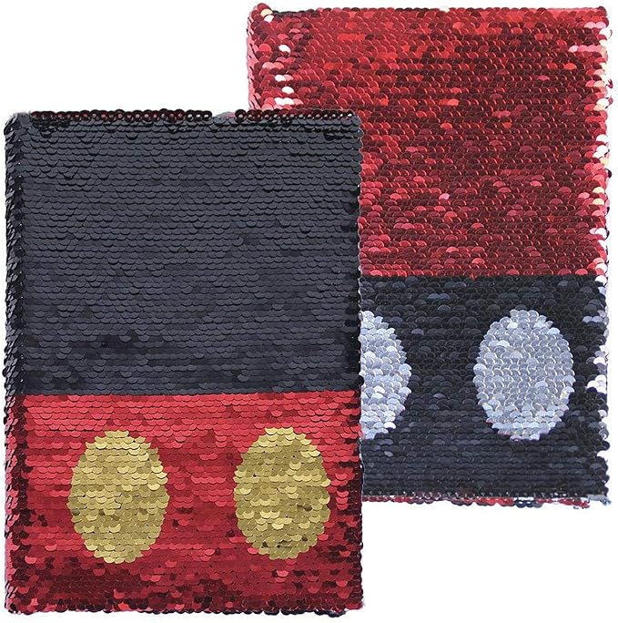 Disney Sequin Notebook A5 Mickey