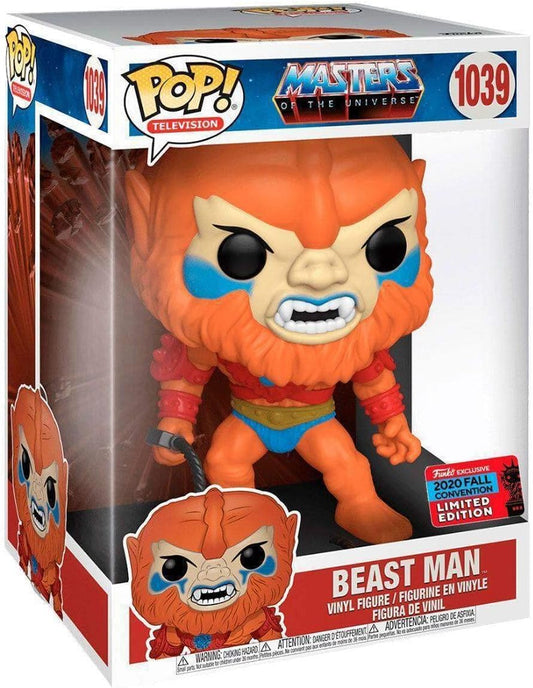 Masters Of The Universe Beast Man 2020 Fall Convention Limited Edition 10" Super Sized 25 Cm Pop