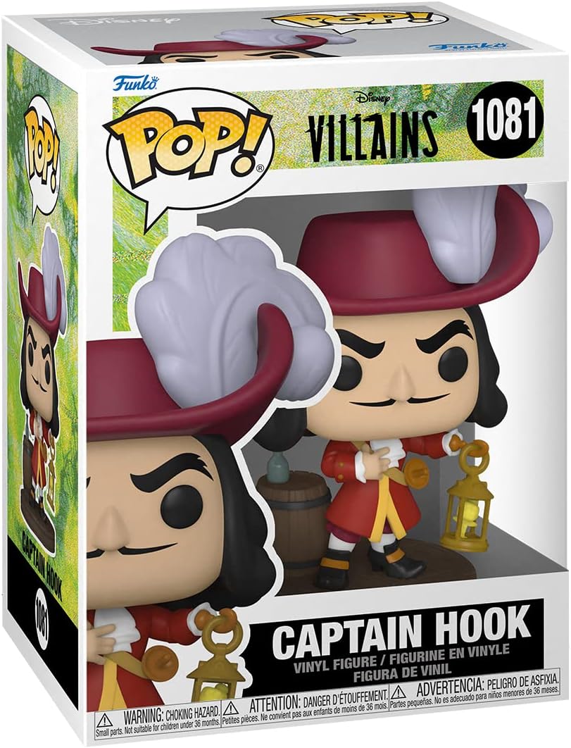 Disney Villains Captain Hook #1081 Pop