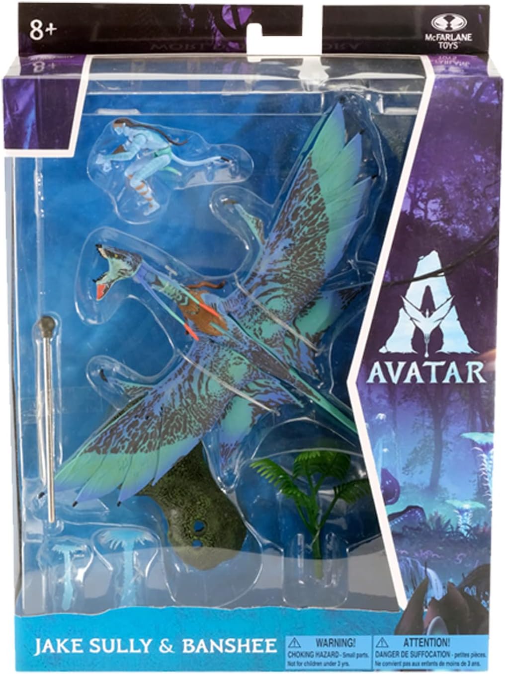 Avatar The Way Of Water Jake Sully & Banshee Deluxe Medium Action Figure