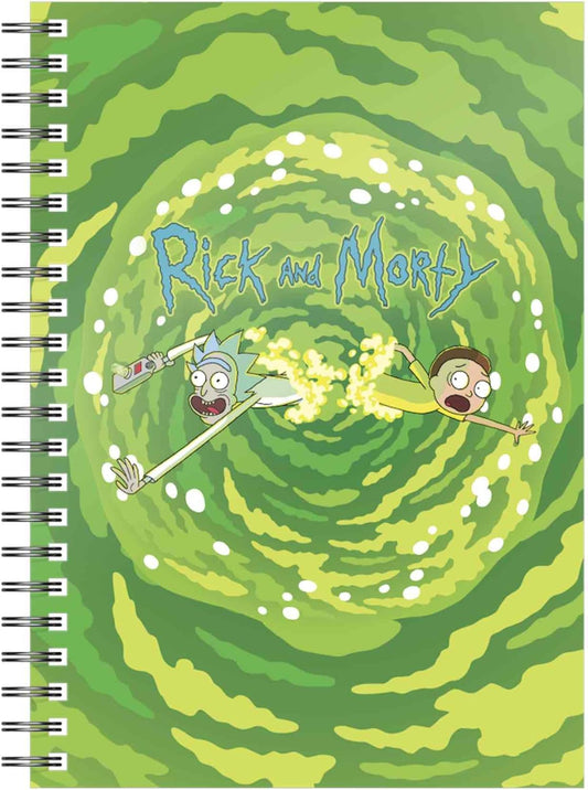 Rick & Morty Notebook Logo Portal
