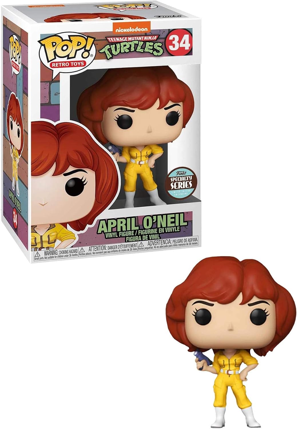 Tmnt Teenage Mutant Ninja Turtles April O'neil Pop