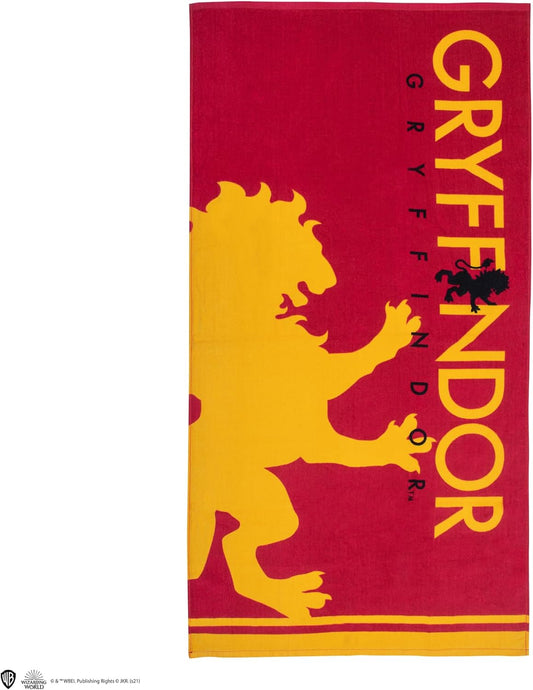 Harry Potter Gryffindor Towel Asciugamano 140x70 Cm
