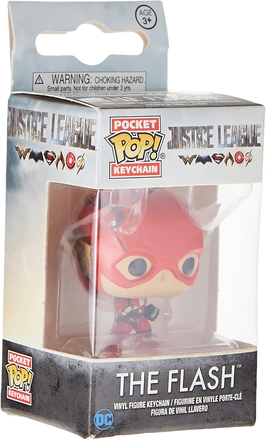 Justice League Flash Pocket Pop Keychain