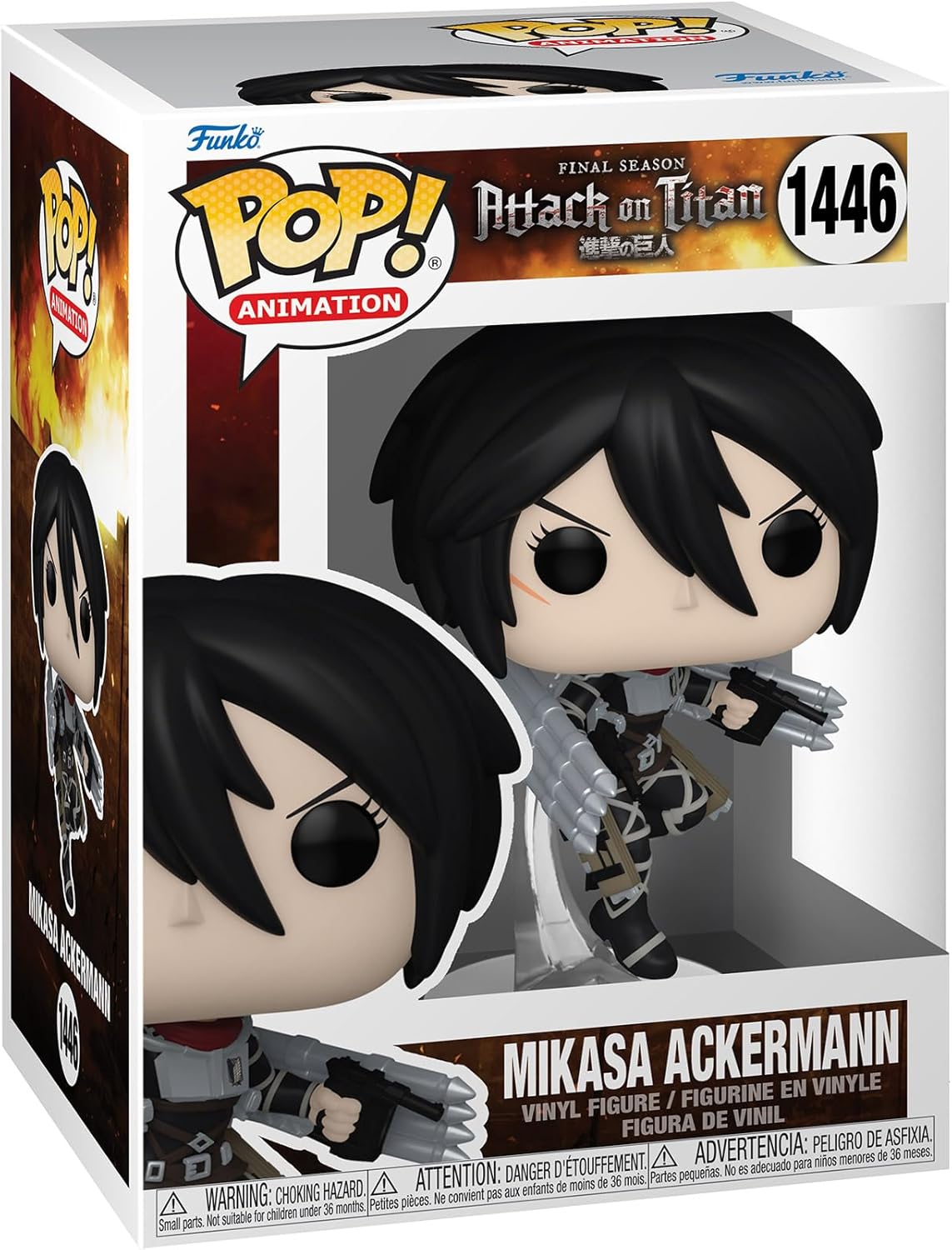 Attack On Titan Mikasa Ackermann #1446 Pop