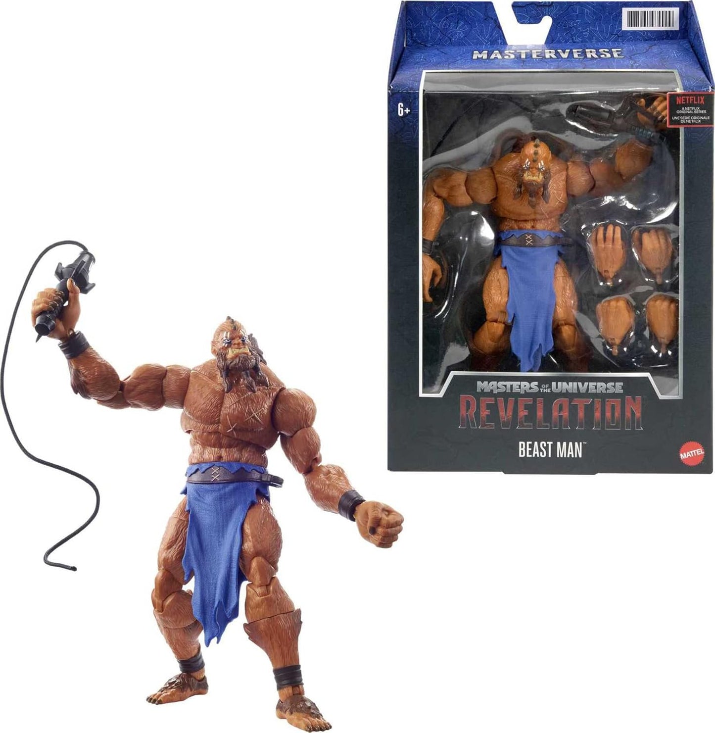 Masters Of The Universe Revelation Masterverse 2021 Beast Man 18 Cm Action Figure