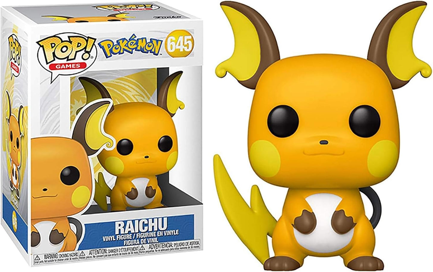Pokemon Raichu #645 Pop