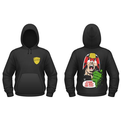 2000ad Judge Dredd: Emo Kids (Felpa Con Cappuccio Unisex Tg. M)