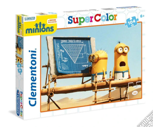 Minions Super Color Puzzle 104 Pezzi