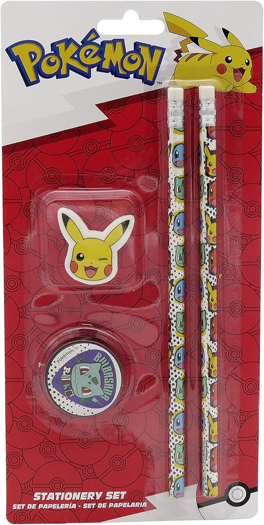 Pokemon Stationary Set
