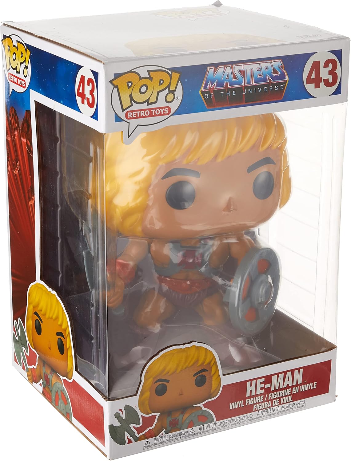 Masters Of The Universe He-Man 10" Super Sized 25 Cm Pop