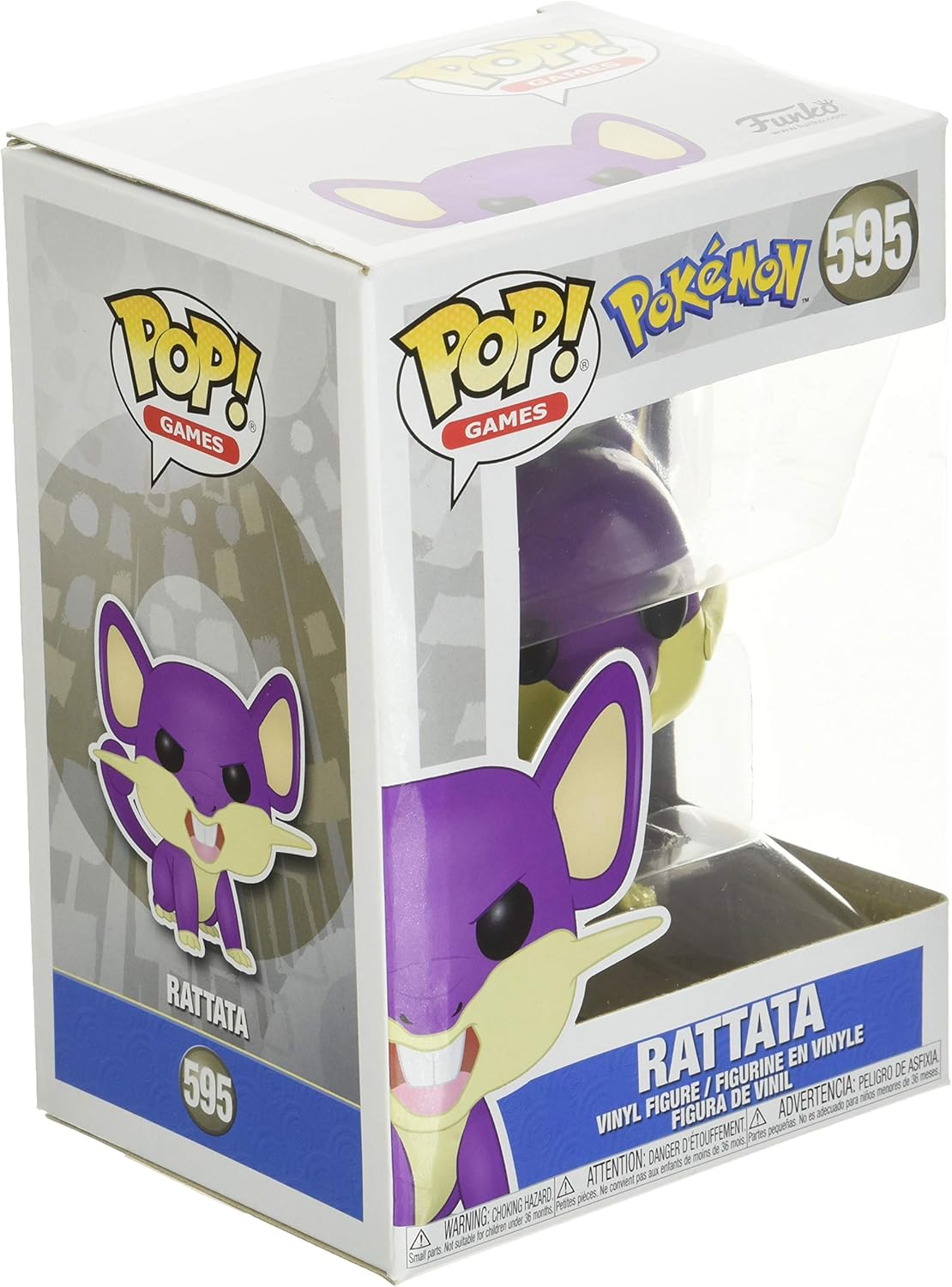 Pokemon Rattata #595 Pop