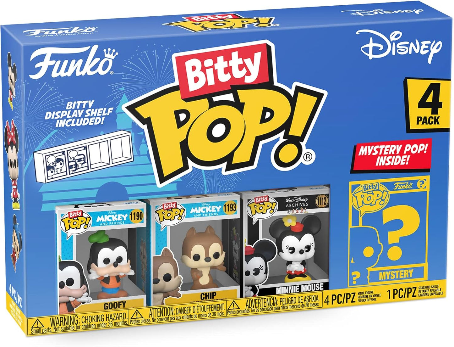 Disney Mickey & Friends Goofy Minnie Bitty Pop