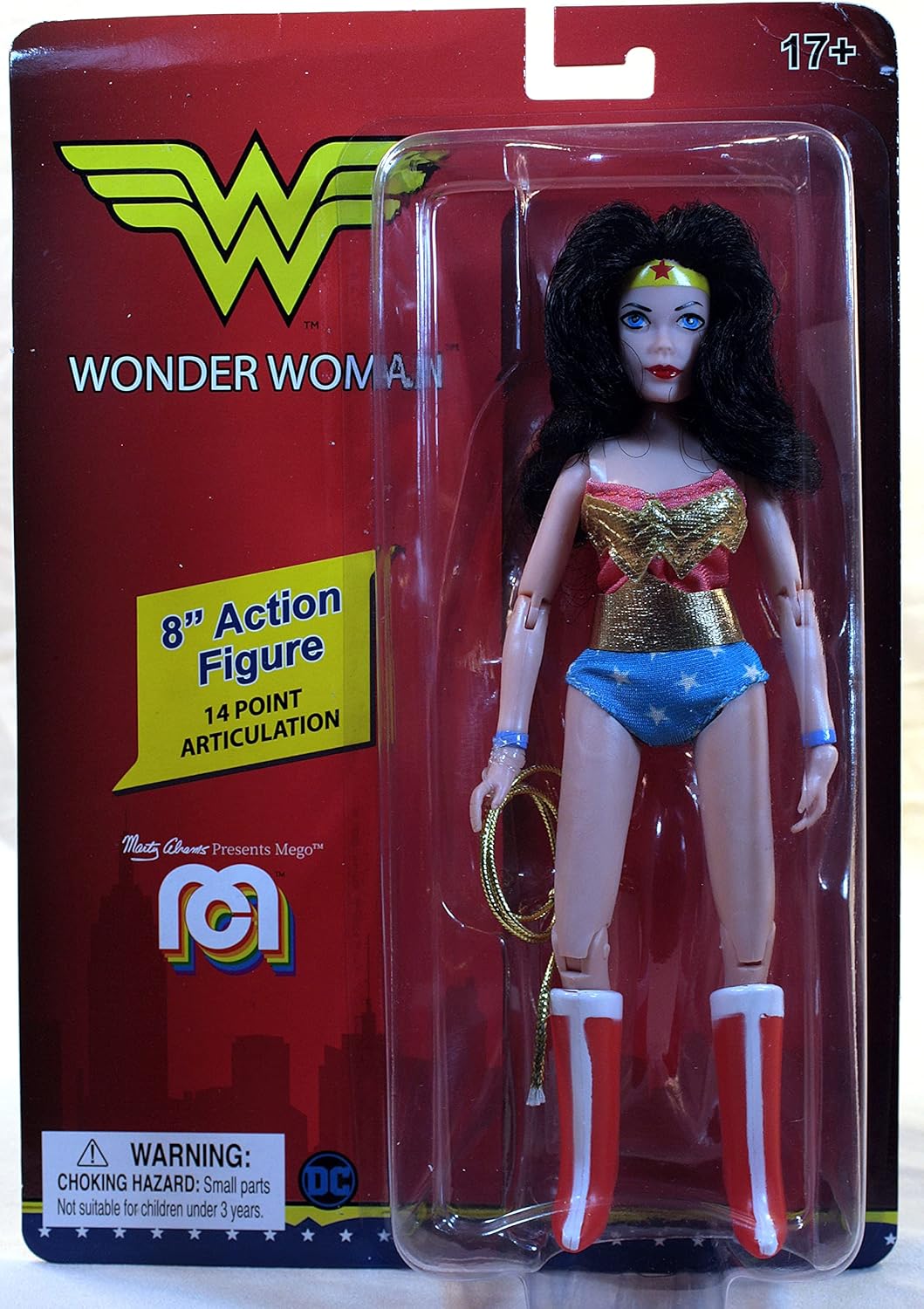 Dc Retro Wonder Woman Action Figure Doll