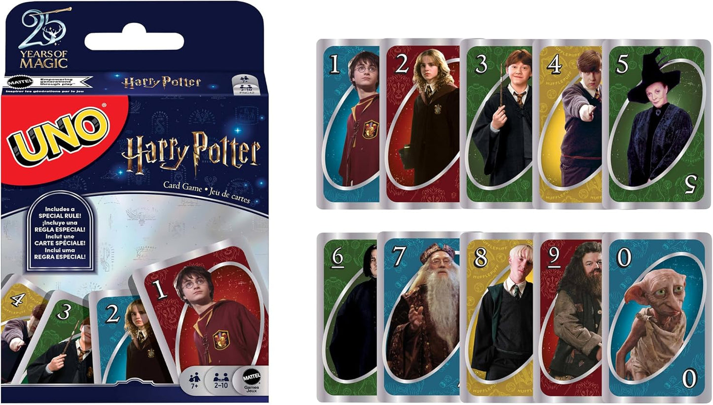 Uno Card Game Harry Potter