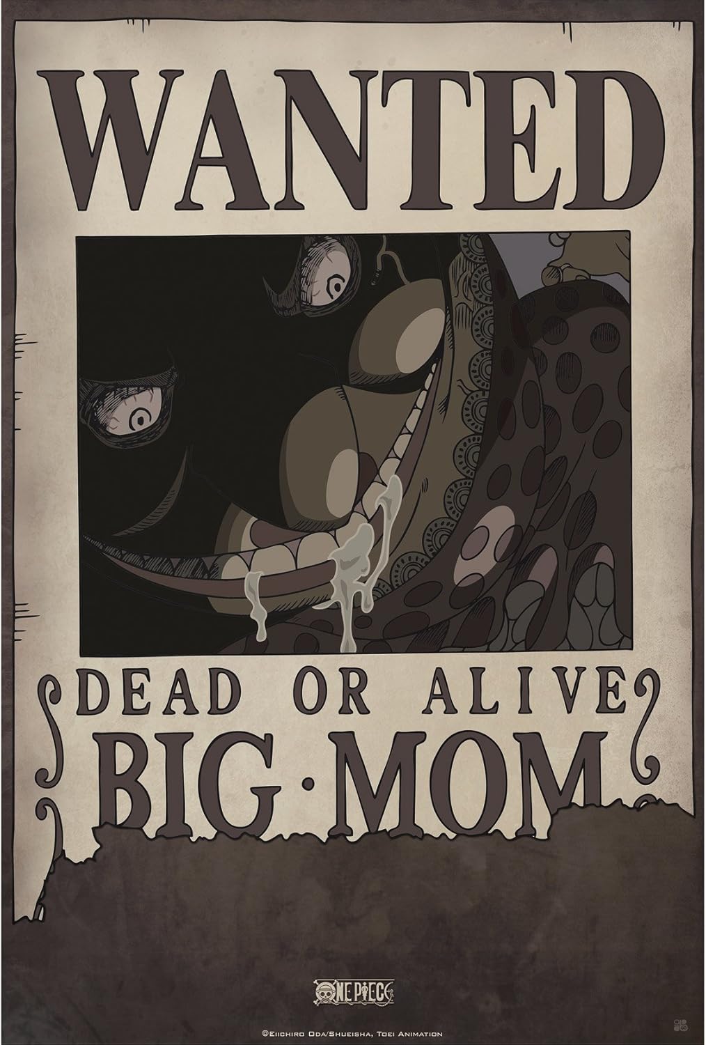 One Piece Wanted Big Mom Poster 52 X 35 Cm