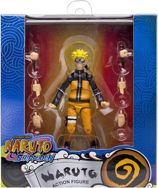 Naruto Shippuden 4" Poseable Af Series 1- Naruto Action Figure
