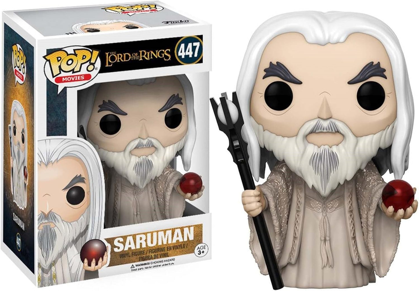 Lotr Lord Of The Rings Saruman #447 Pop