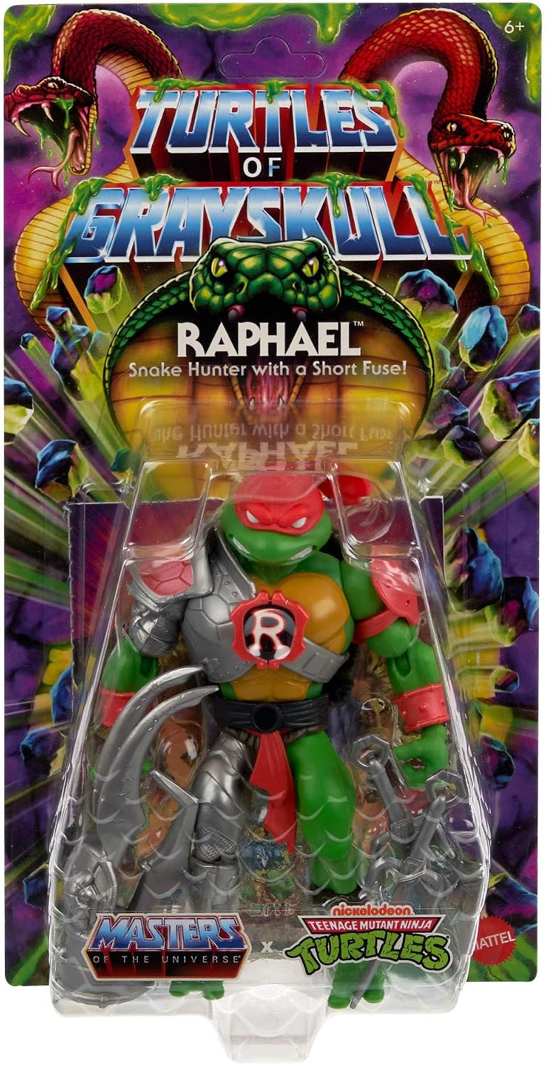 Masters Of The Universe Turtles Raffaello Action Figure