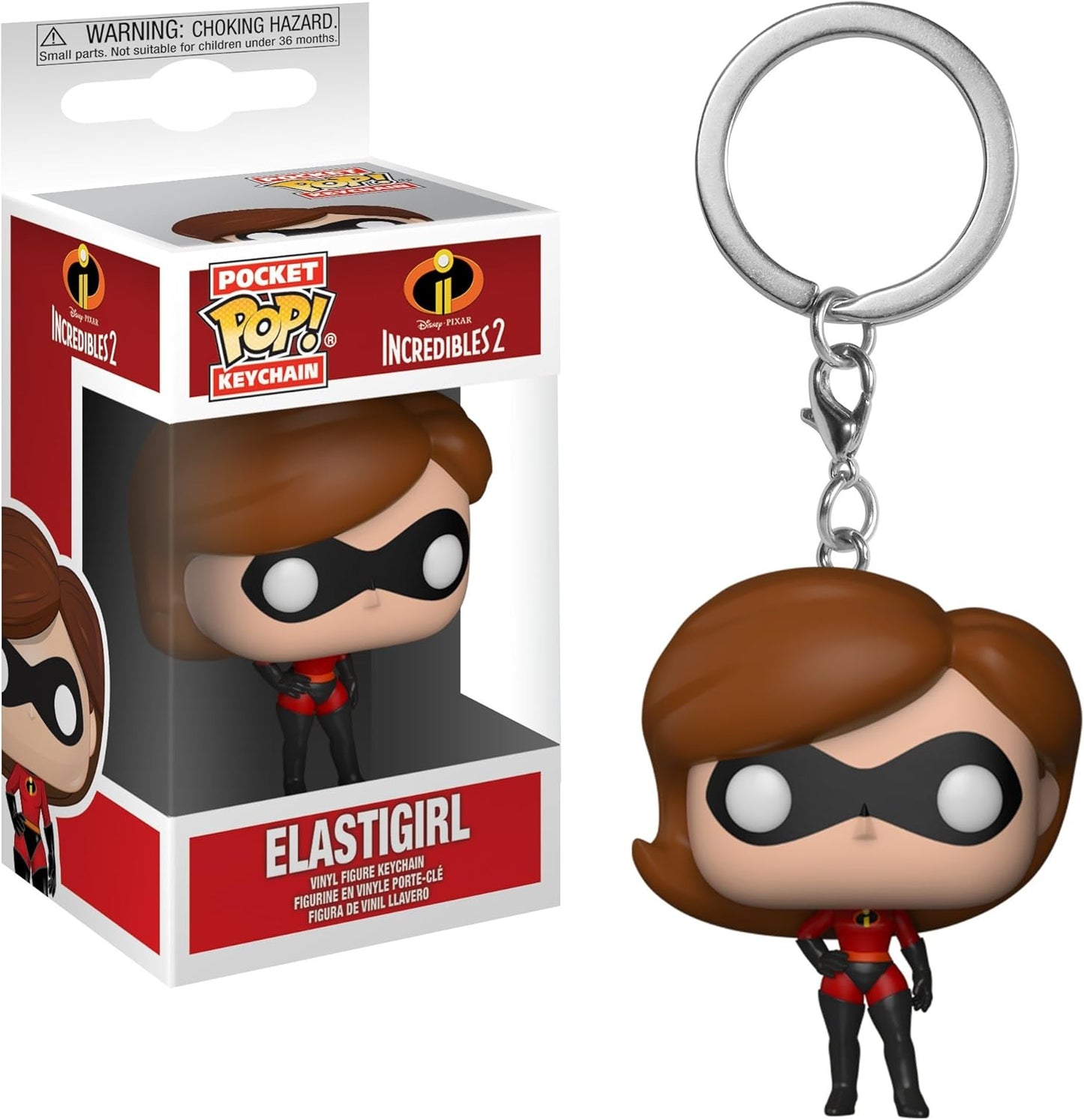 Incredibles 2 Elastigirl Pocket Pop Keychain