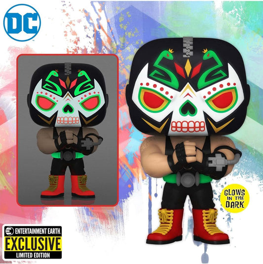 Dc Super Heroes Dia De Los Muertos Bane Glow In The Dark #412 Pop