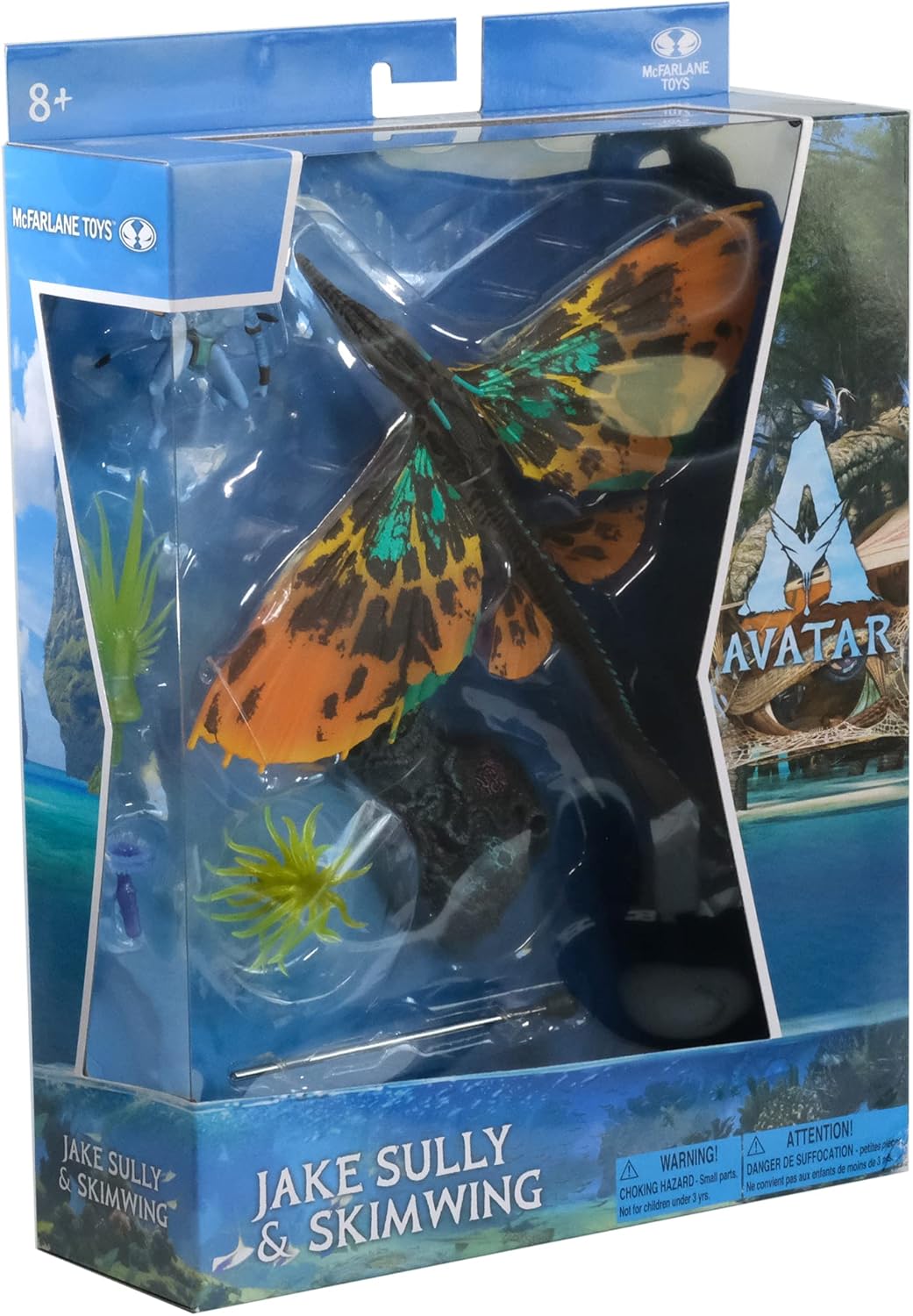 Avatar The Way Of Water Jake Sully & Skimwing Deluxe Action Figure