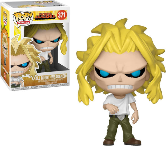 My Hero Academia All Might Weakened Pop