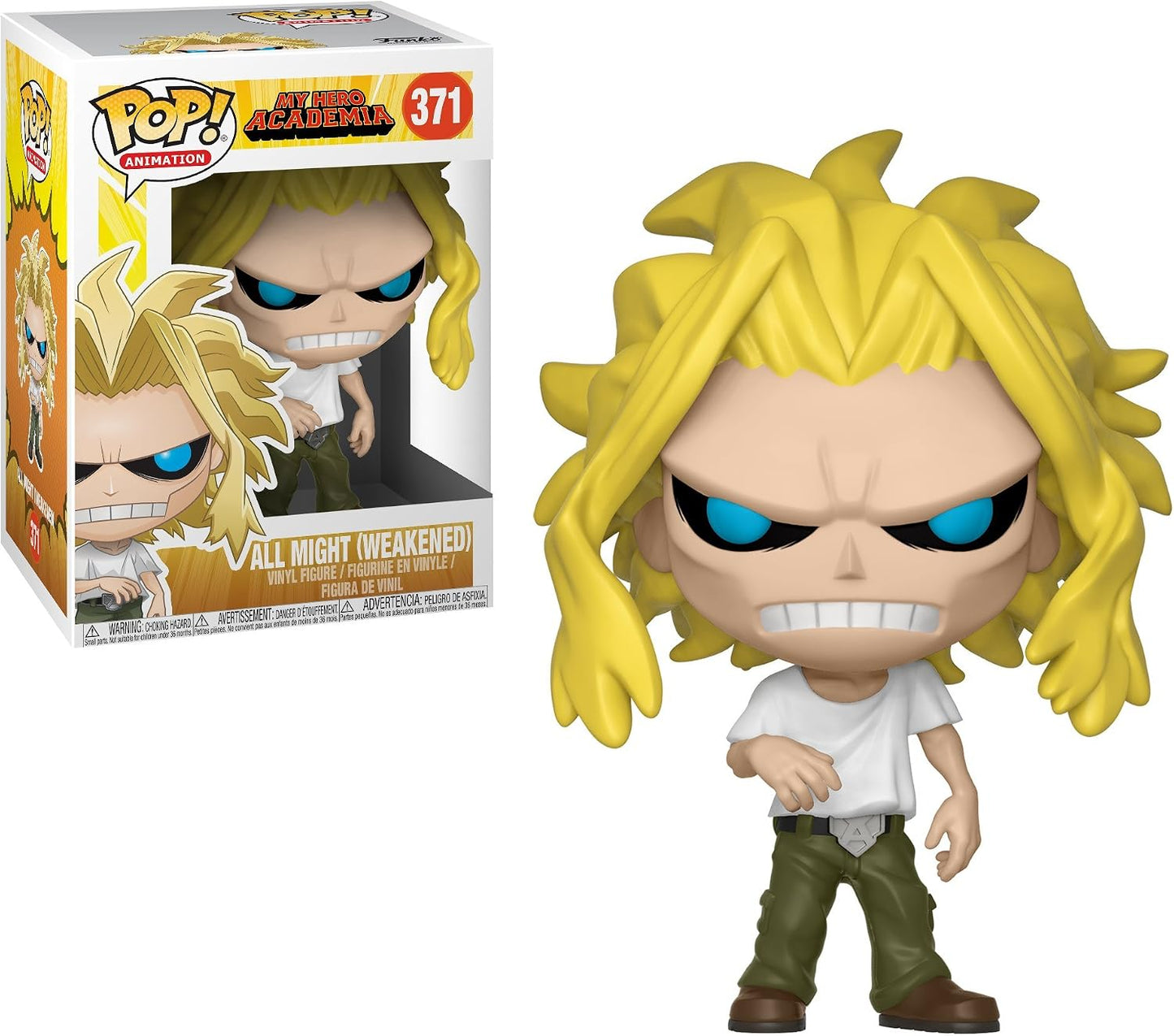 My Hero Academia All Might Weakened Pop
