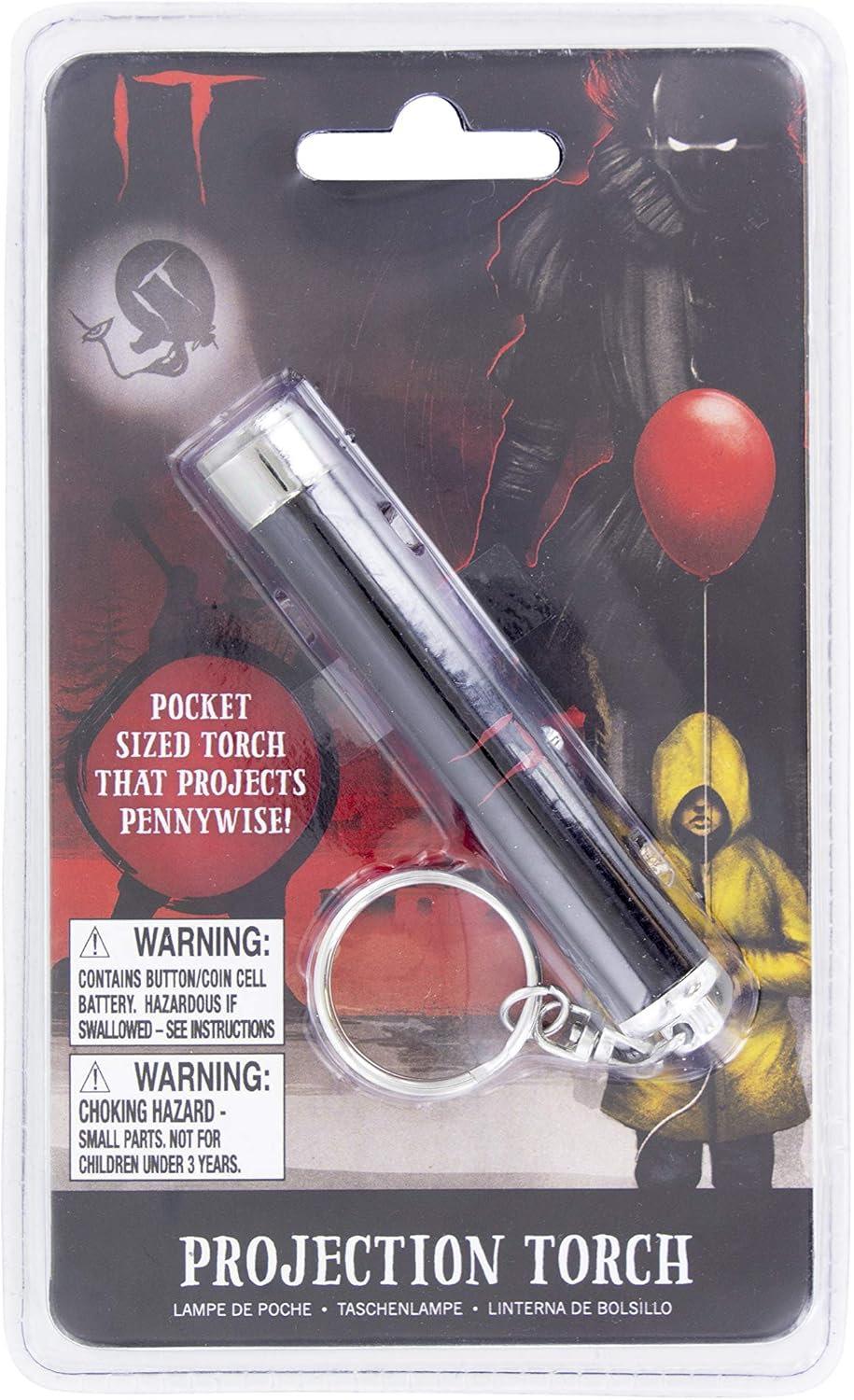 Stephen Kings It 2017 Projection Torch 8 Cm