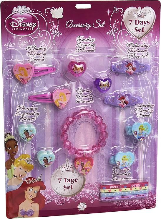 Disney: Princess Set Di Accessori Per Tutta La Settimana
