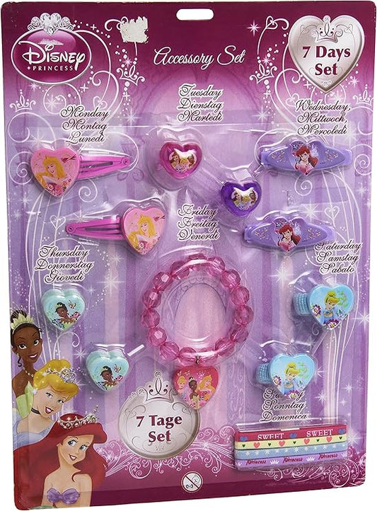 Disney: Princess Set Di Accessori Per Tutta La Settimana