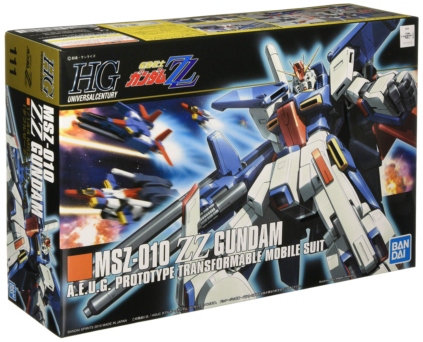 Hguc Gundam Zz 1/144 Model Kit