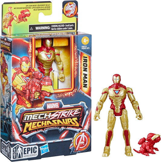 Marvel Mech Strike Mechasaurs Iron Man 15 Cm Action Figure